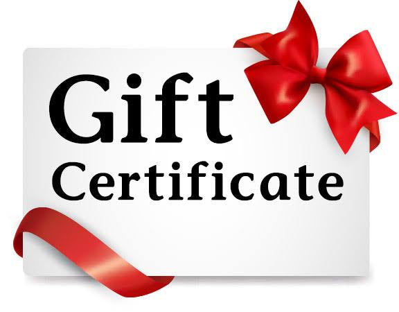 GIFT CERTIFICATE (CHRISTMAS)