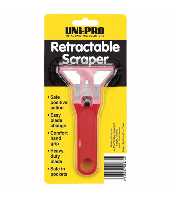 RETRACTABLE SCRAPER