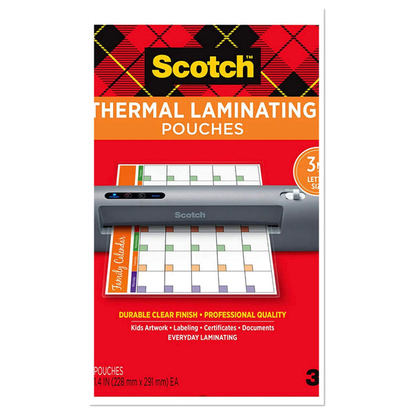 THERMAL LAMINATING POUCHES SCOTCH