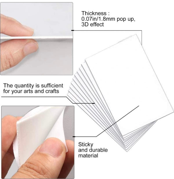 STICKY FOAM SHEETS DOUBLE SIDED