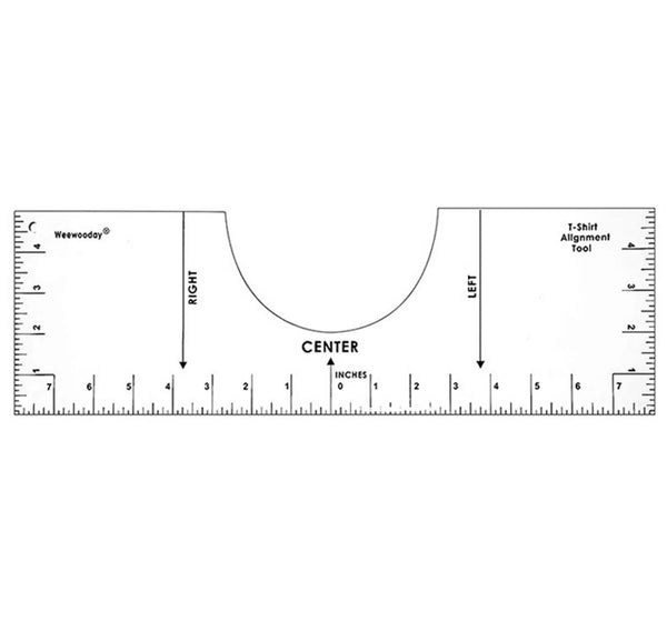 T-SHIRT RULER GUIDE