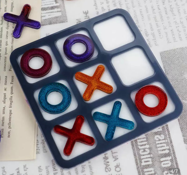 RESIN MOULD TIC TAC TOE