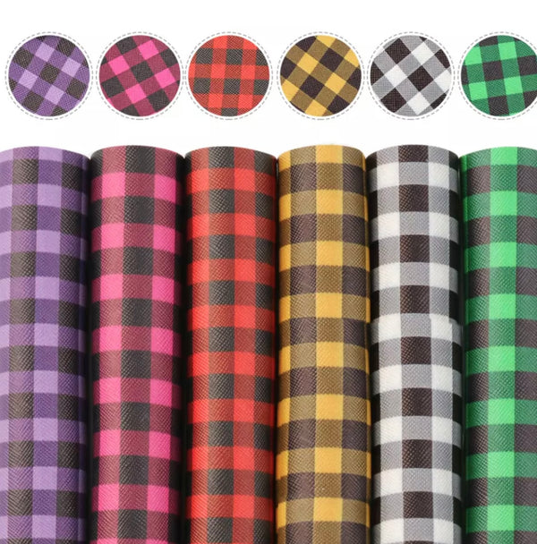 FAUX CHECK A5 SET J 6pc