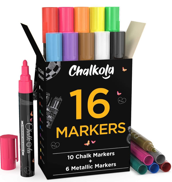 LIQUID CHALK MARKERS 16pk