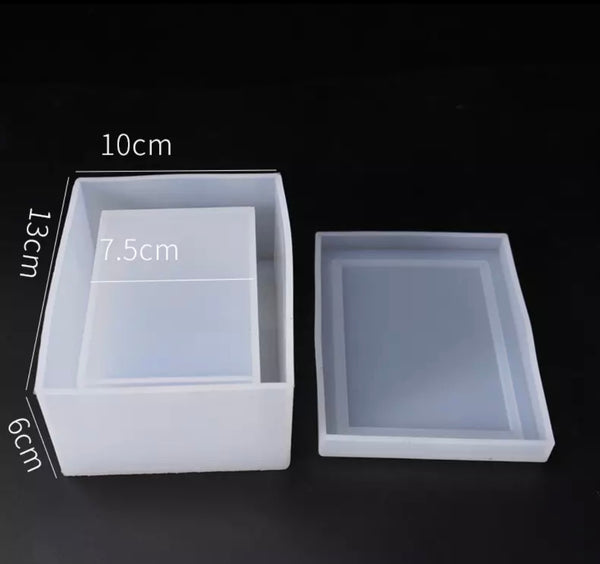 RESIN MOULD TISSUE BOX SMALL