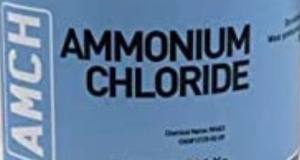 AMMONIUM CHLORIDE  Perth Vinyl Supplies