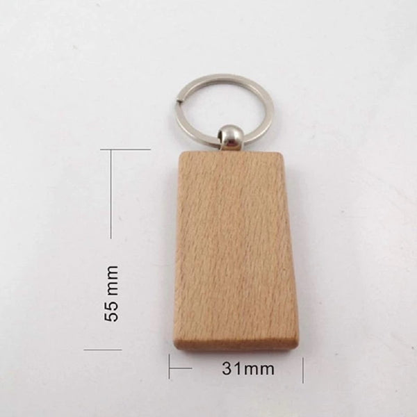 WOODEN KEY CHAIN